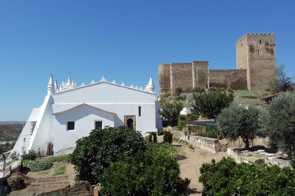 Kilise, Mertola, Portekiz — Stok fotoğraf