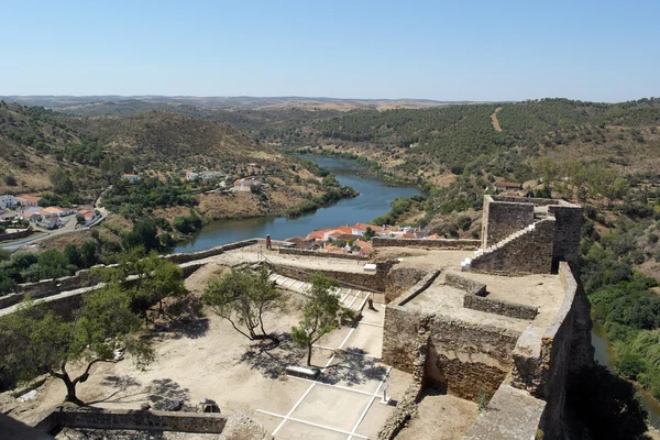 Kasteel, Mertola, Portugal — Stockfoto