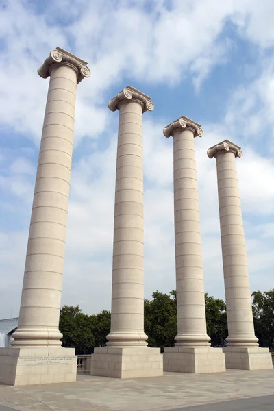 Columns, Barcelona, Espanha — Fotografia de Stock