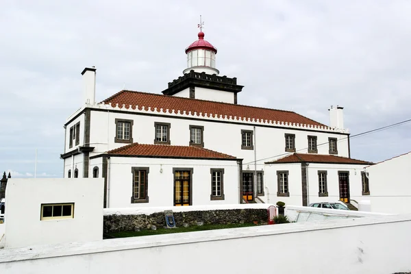 Farol da Ponta da Ferraria, Ilha de São Miguel, Açores — Fotografia de Stock