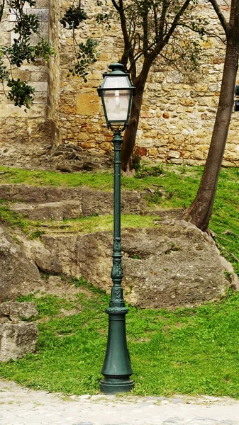 Lamp post, Lisbon, Portugal — Stock Photo, Image