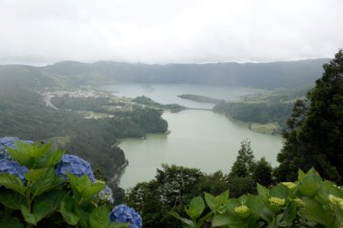 Lagoa das Sete Cidades, Sao Miguel, Portekiz