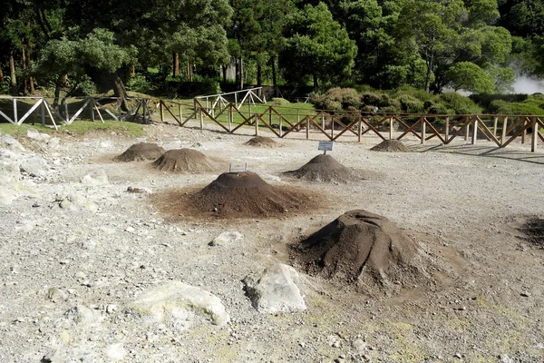 Furnas, Sao Miguel-sziget, Portugália — Stock Fotó