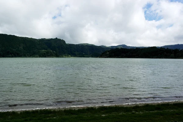 Furnas Lake, ostrově São Miguel, Portugalsko — Stock fotografie