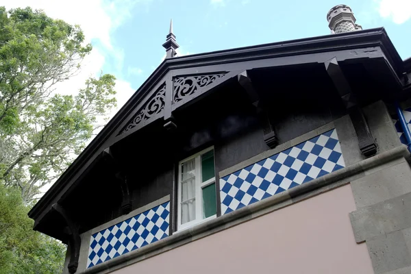 Casa vicino al lago Furnas, isola di Sao Miguel, Portogallo — Foto Stock