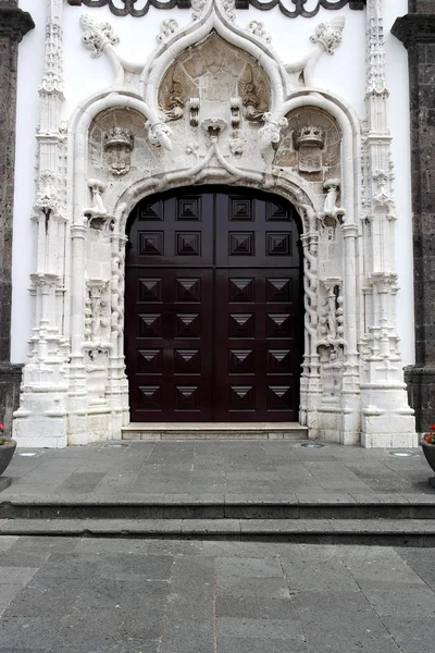 Chiesa, Ponta Delgada, Portogallo — Foto Stock