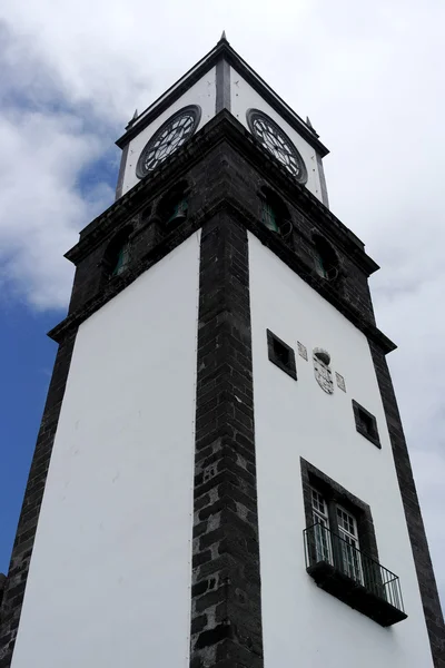 Igreja, Ponta Delgada, Portugal — Fotografia de Stock