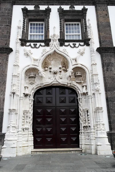 Kerk, Ponta Delgada, Portugal — Stockfoto