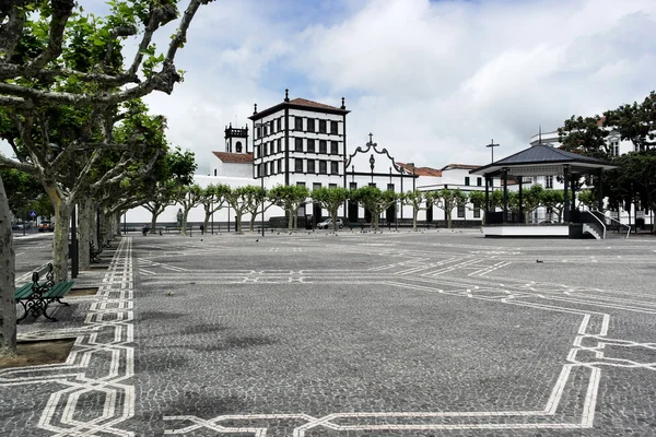 Convento de Nossa Senhora da Esperan:a, Ponta Delgada, Portugal — стоковое фото