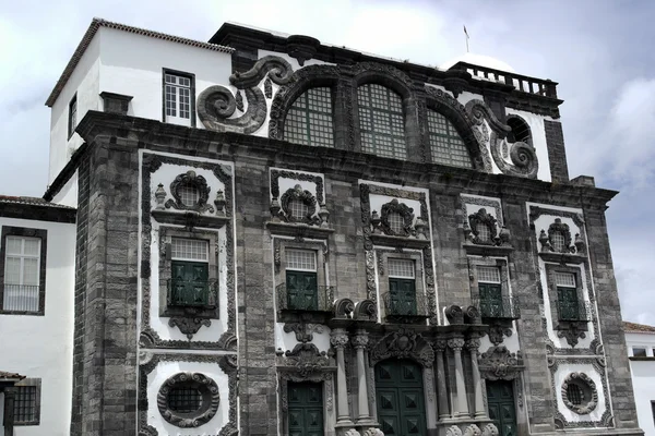 Kilise Cizvit Koleji, Ponta Delgada, Portekiz — Stok fotoğraf