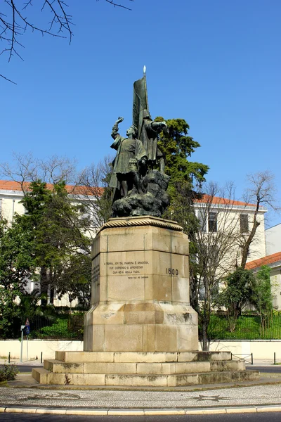 Estatua de Pedro Alvares Cabral, Lisboa, Portugal —  Fotos de Stock