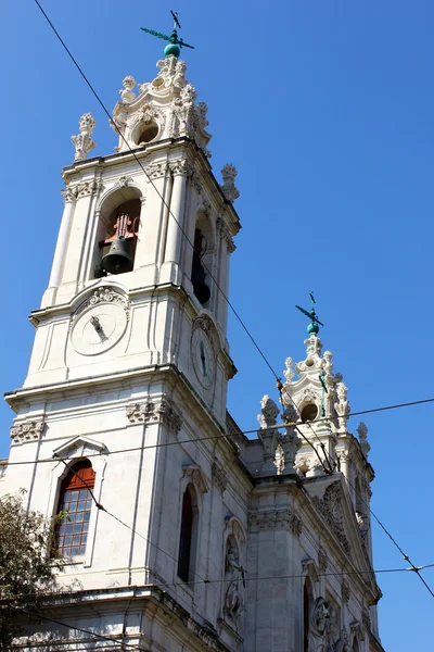 Estrela basilika, lisbon, portugal — Stockfoto