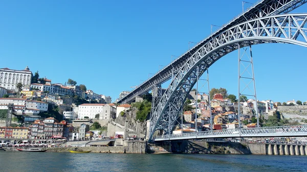 Dom Luiz bridge, Porto, Portugal — Stockfoto