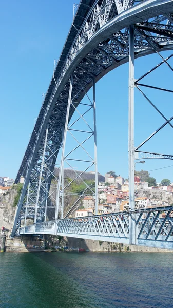 Dom Luiz bridge, Porto, Portugal — Stockfoto