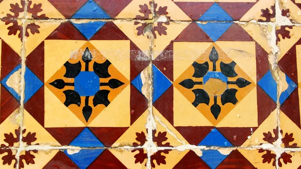 Azulejos, Piastrelle portoghesi, Lisbona, Portogallo — Foto Stock