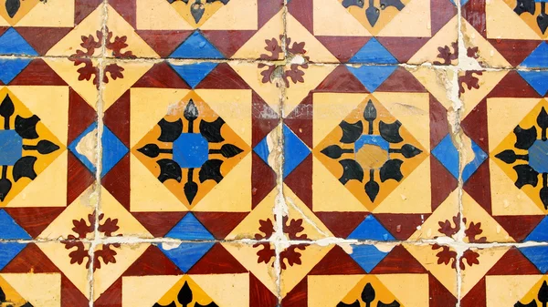 Azulejos, portugisiska kakel, Lissabon, Portugal — Stockfoto
