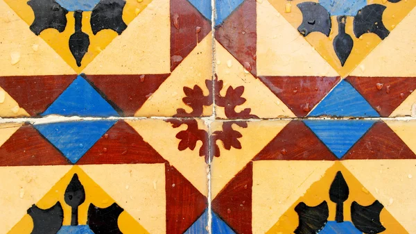 Azulejos, Portuguese tiles, Lisbon, Portugal — Stock Photo, Image