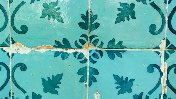 Azulejos, portugalský dlaždice, Lisabon, Portugalsko — Stock fotografie