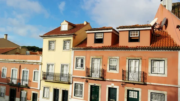 Dettaglio di un vecchio edificio, Lisbona, Portogallo — Foto Stock