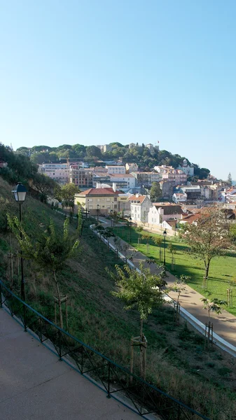 Szent György-kastély, Lisszabon, Portugália — Stock Fotó