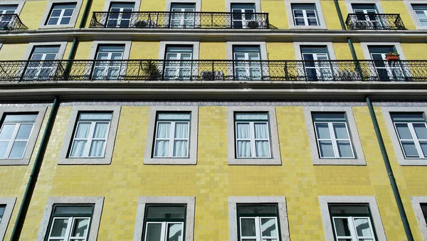 Detay eski bina, Lizbon, Portekiz — Stok fotoğraf