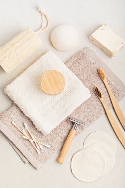 Banyo malzemelerini yeniden kullanabilirsin. Etik, sürdürülebilir, sıfır atık, plastik yaşam tarzı yok