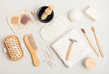 Banyo malzemelerini yeniden kullanabilirsin. Etik, sürdürülebilir, sıfır atık, plastik yaşam tarzı yok