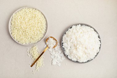 Organik beyaz soya ağdası ve bal mumuyla bembeyaz. El yapımı mumlar, diy, hobi fikri