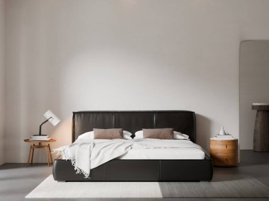 Modern Minimalist Lüks Oturma Odası İçi - 3D Hazırlama