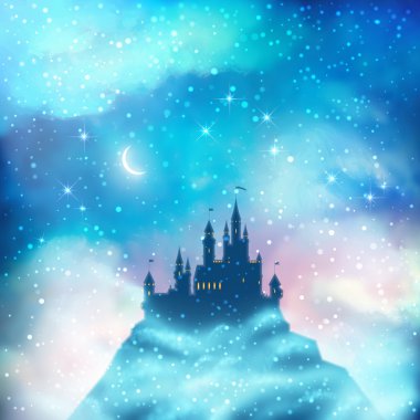 Download Christmas Night Watercolor Background Free Vector Eps Cdr Ai Svg Vector Illustration Graphic Art