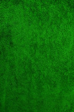 Terry havlu dokusu. Yumuşak kumaş arka plan. Yeşil havlu.