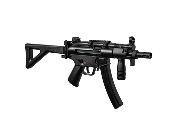 Automatický Samopal Mp5 Zbraně Pro Policii Armádu Speciální Jednotky Přesně — Stock fotografie