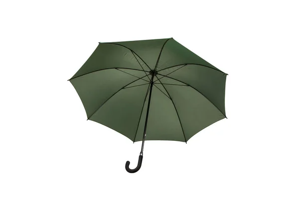 Rain Umbrella Open Isolate White Background — Stok fotoğraf