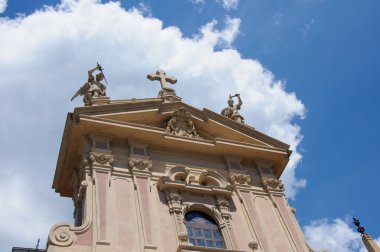 Facede kilise şehirde Como, İtalya
