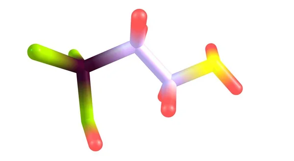 Taurine Aminoethanesulfonic Acid Organic Compound Widely Distributed Animal Tissues Illustration — Foto de Stock