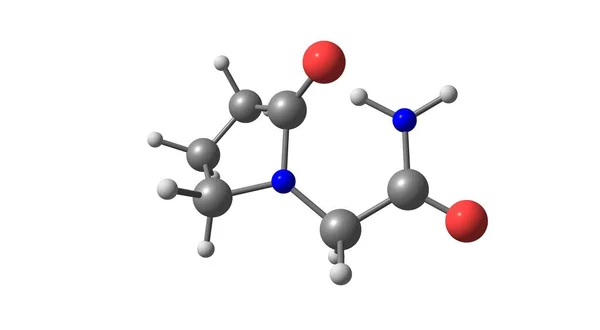 Piracetam Jest Lekiem Wprowadzanym Obrotu Jako Leczenie Mioklonu Wzmacniacz Poznawczy — Zdjęcie stockowe