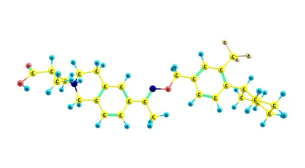 Siponimod Ist Ein Selektiver Sphingosin Phosphat Rezeptor Modulator Zur Oralen — Stockfoto