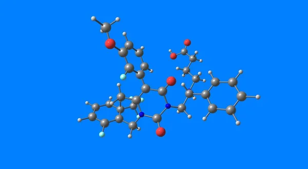 Elagolix Gonadotropinfrisättande Hormonantagonist Som Används Vid Behandling Smärta Samband Med — Stockfoto