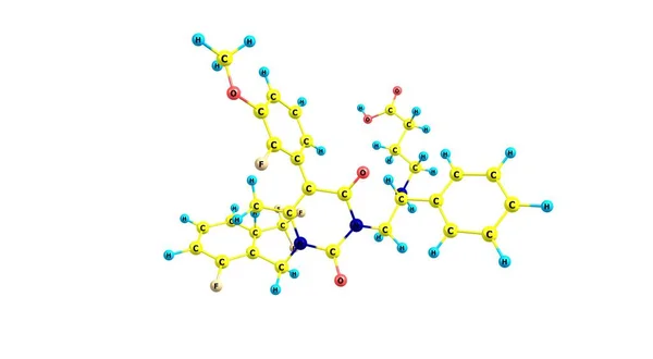 Elagolix Ist Ein Gonadotropin Freisetzendes Hormonantagonisten Medikament Das Bei Der — Stockfoto