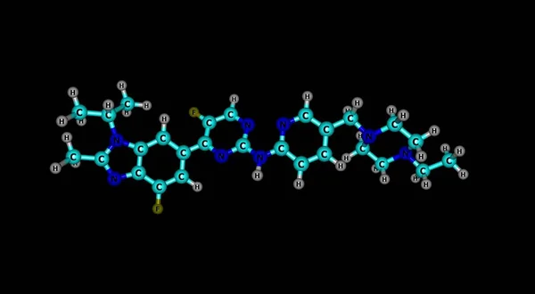 Abemaciclib Est Médicament Pour Traitement Des Cancers Sein Avancés Métastatiques — Photo