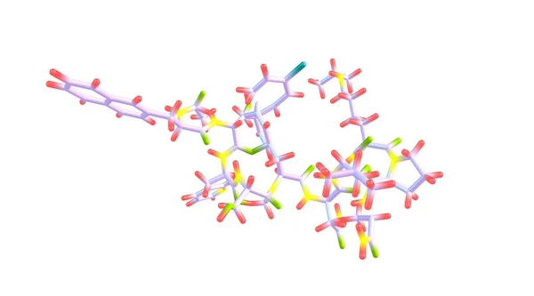 Abarelixis Injicerbar Gonadotropinfrisättande Hormonantagonist Som Marknadsförs Tyskland Illustration — Stockfoto