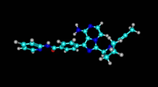 Acalabrutinib Een Orale Remmer Van Bruton Tyrosinekinase Die Wordt Gebruikt — Stockfoto