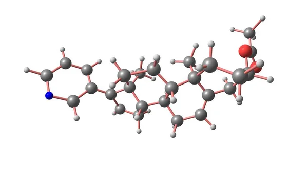 Abiraterone Antiandrogeno Usato Trattare Cancro Della Prostata Metastatico Resistente Alla — Foto Stock