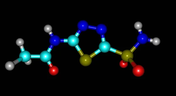 Acetazolamid Jest Lekiem Stosowanym Leczeniu Jaskry Padaczki Choroby Wysokościowej Okresowego — Zdjęcie stockowe