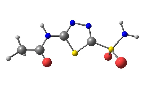 Acétazolamide Est Médicament Utilisé Pour Traiter Glaucome Épilepsie Mal Altitude — Photo