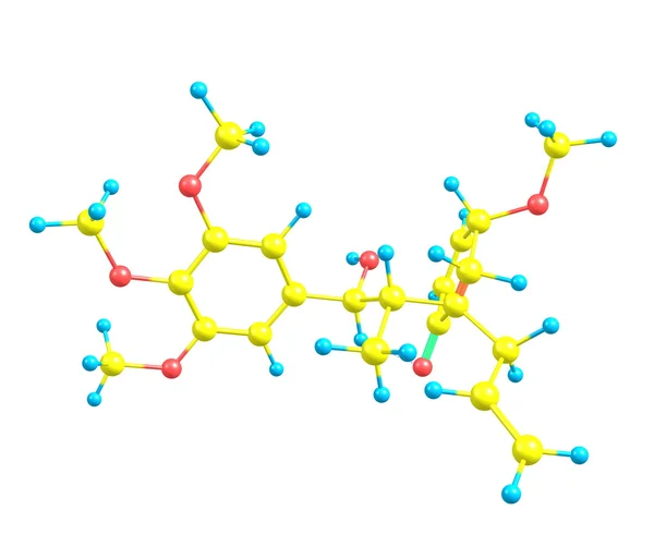 Megaphone molecule isolated on white — Stockfoto