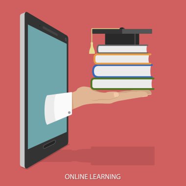 Online Eğitim düz izometrik vektör kavramı.