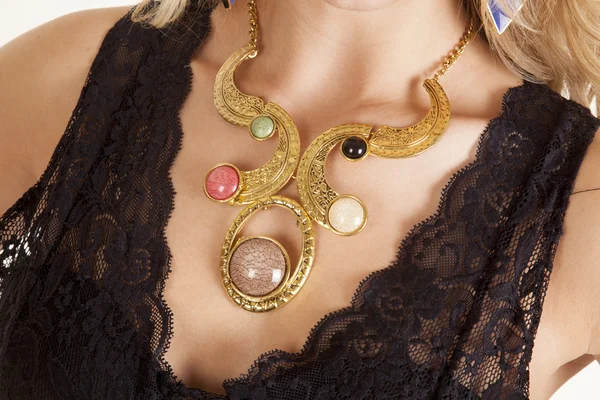 Collares de oro — Foto de Stock