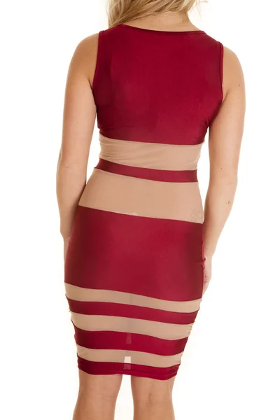 Red dress — Stock Photo, Image