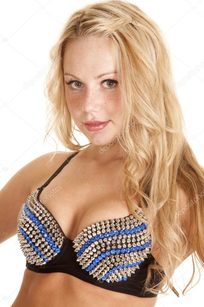 Woman in bra with spikes Stock Photo by ©alanpoulson 52905235